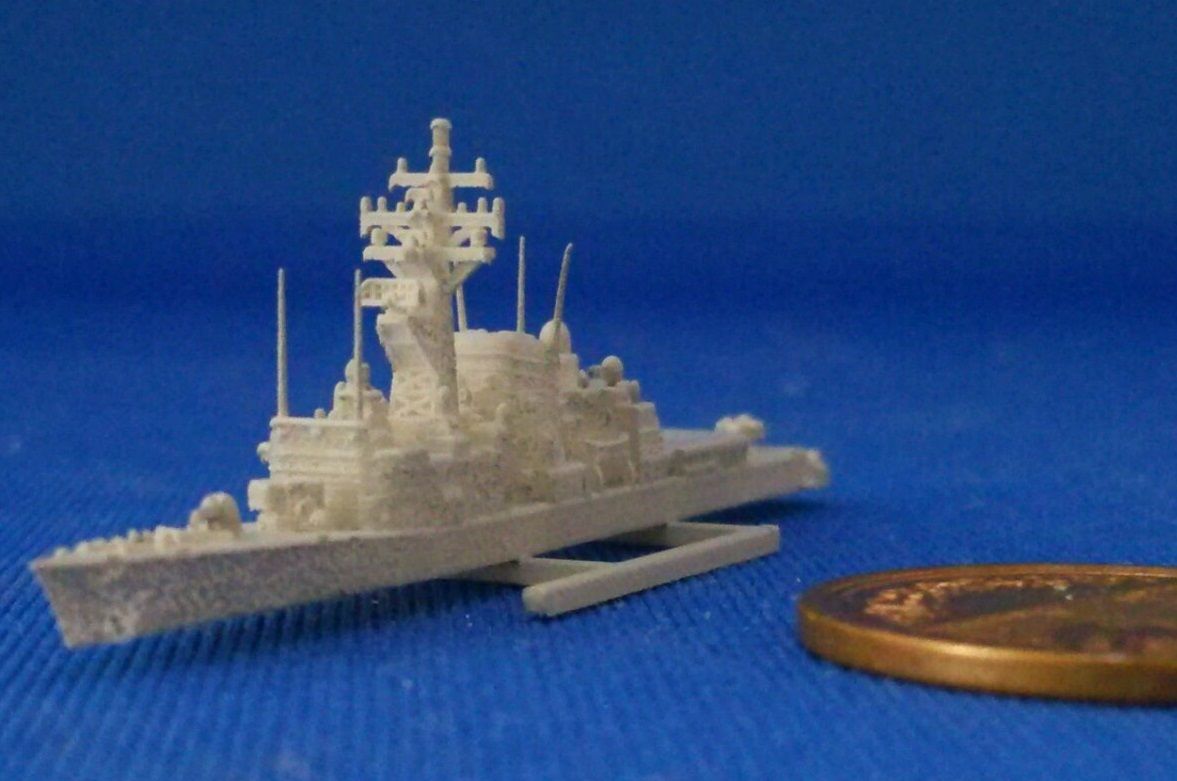 あさゆき型護衛艦4隻セット 1/2000 はつゆき型護衛艦の3D