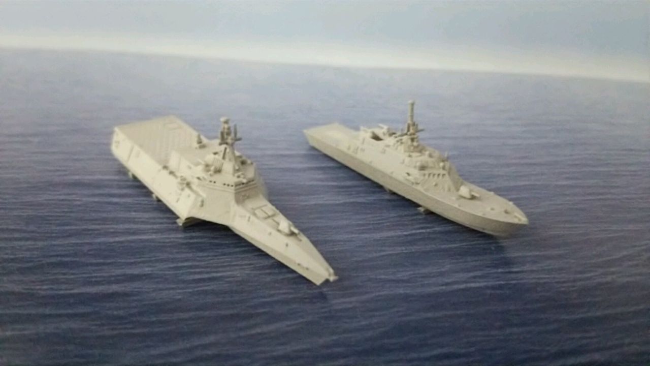 フリーダム級とインディペンデンス級沿海域戦闘艦の3Dプリント : 幕之内弁当三次元造形のblog