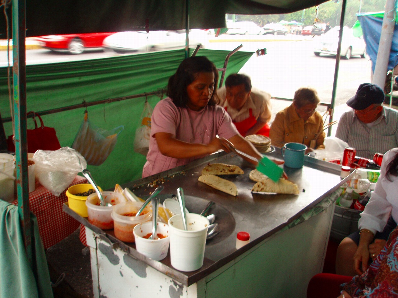 タコスの屋台 メキシコシティ メキシコ 海外で見たもの
