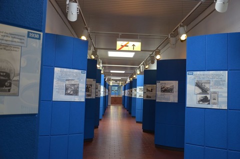 ワーゲン博物館の廊下