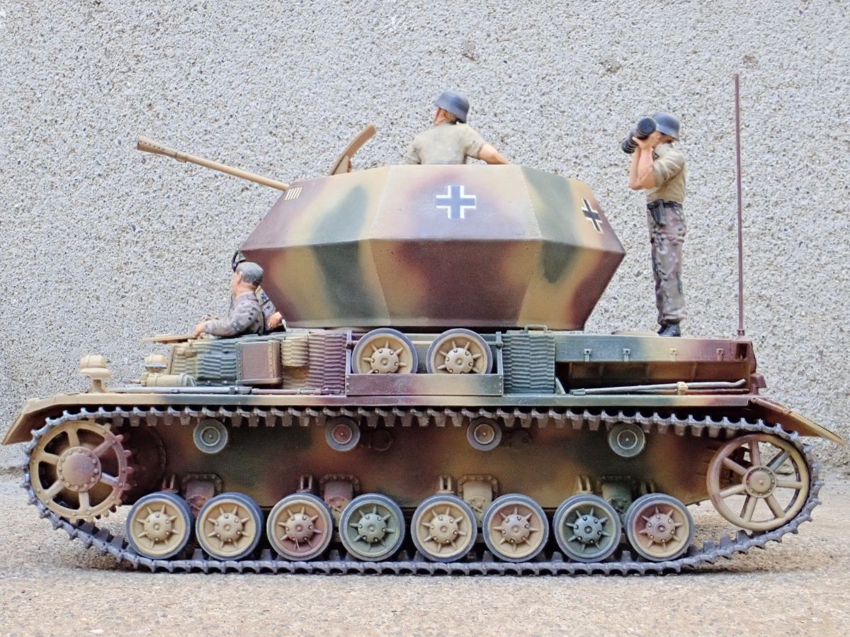 WW.II ドイツ軍 IV号対空戦車 オストヴィント マジックトラック