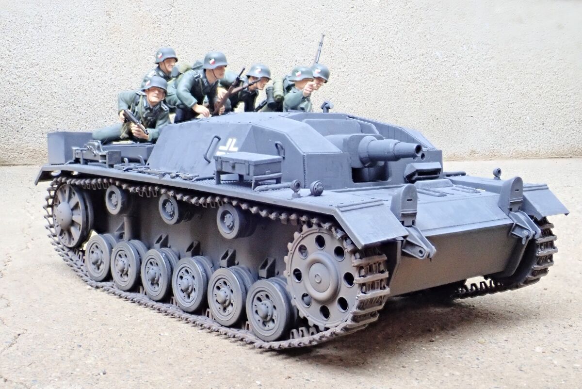 ドラゴン1/35 III号突撃砲B&C／D型 製作記・その8 - ワイの