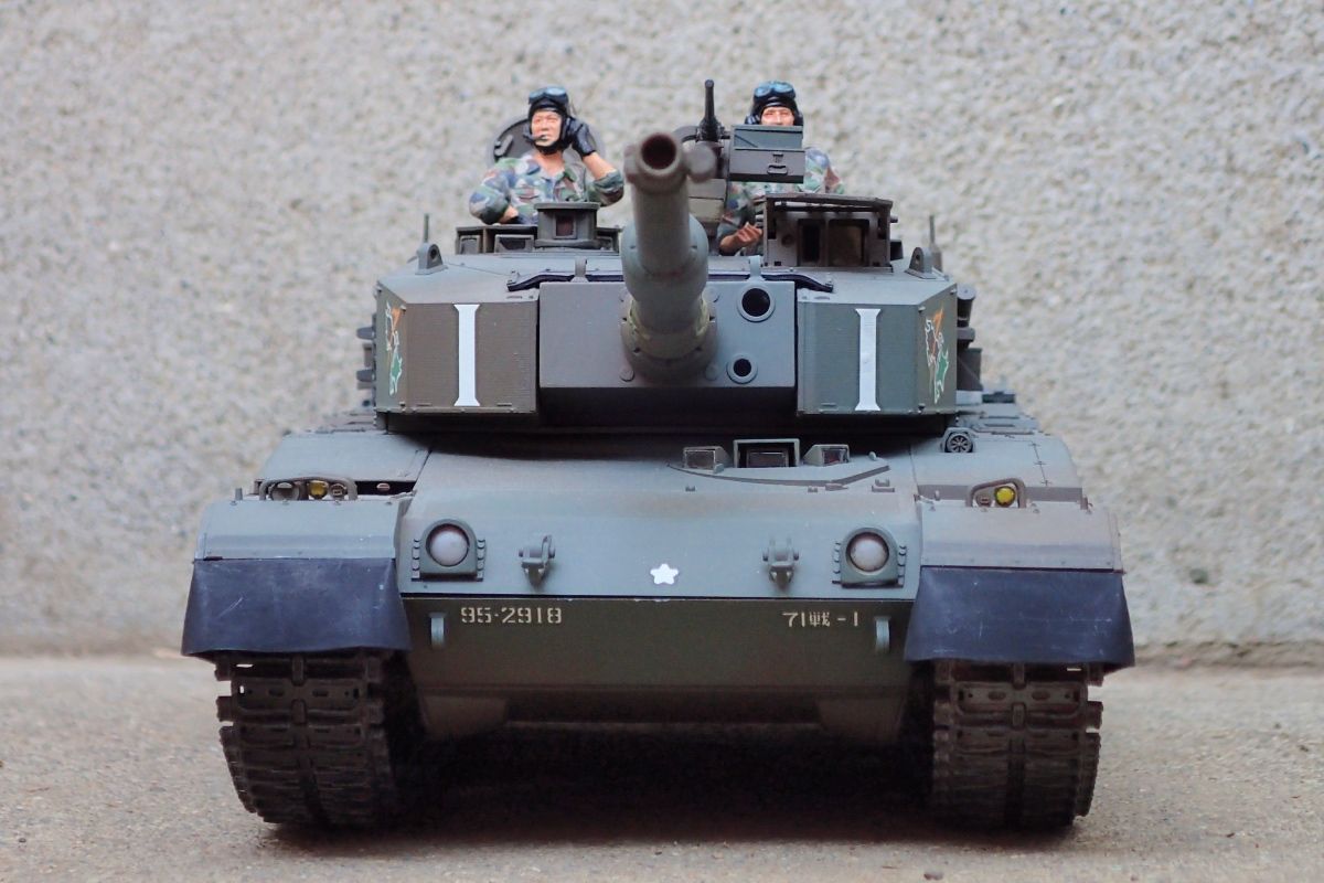 ◉90式戦車(TAMIYA 1/35 MM208)1996年製作 : T.M.のプラモMUSEUM ◉90式戦車(TAMIYA 1/35 MM208)1996年製作 : T.M.のプラモMUSEUM