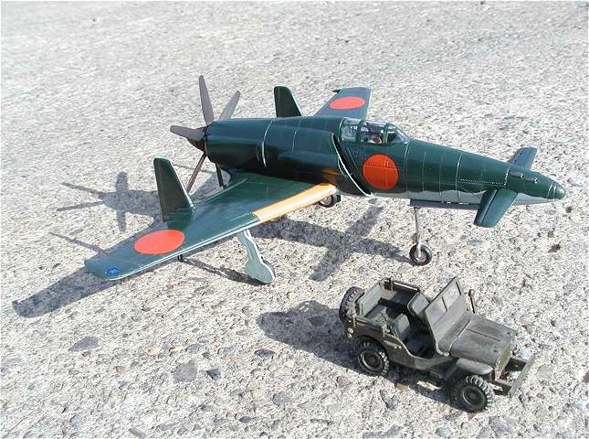 ◉震電 （TAMIYA 1/72）2005年11月完成 : T.M.のプラモMUSEUM