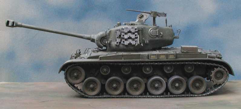 ◉M26パーシング（TAMIYA 1/35 MM254）2002年9月完成 &DRAGON