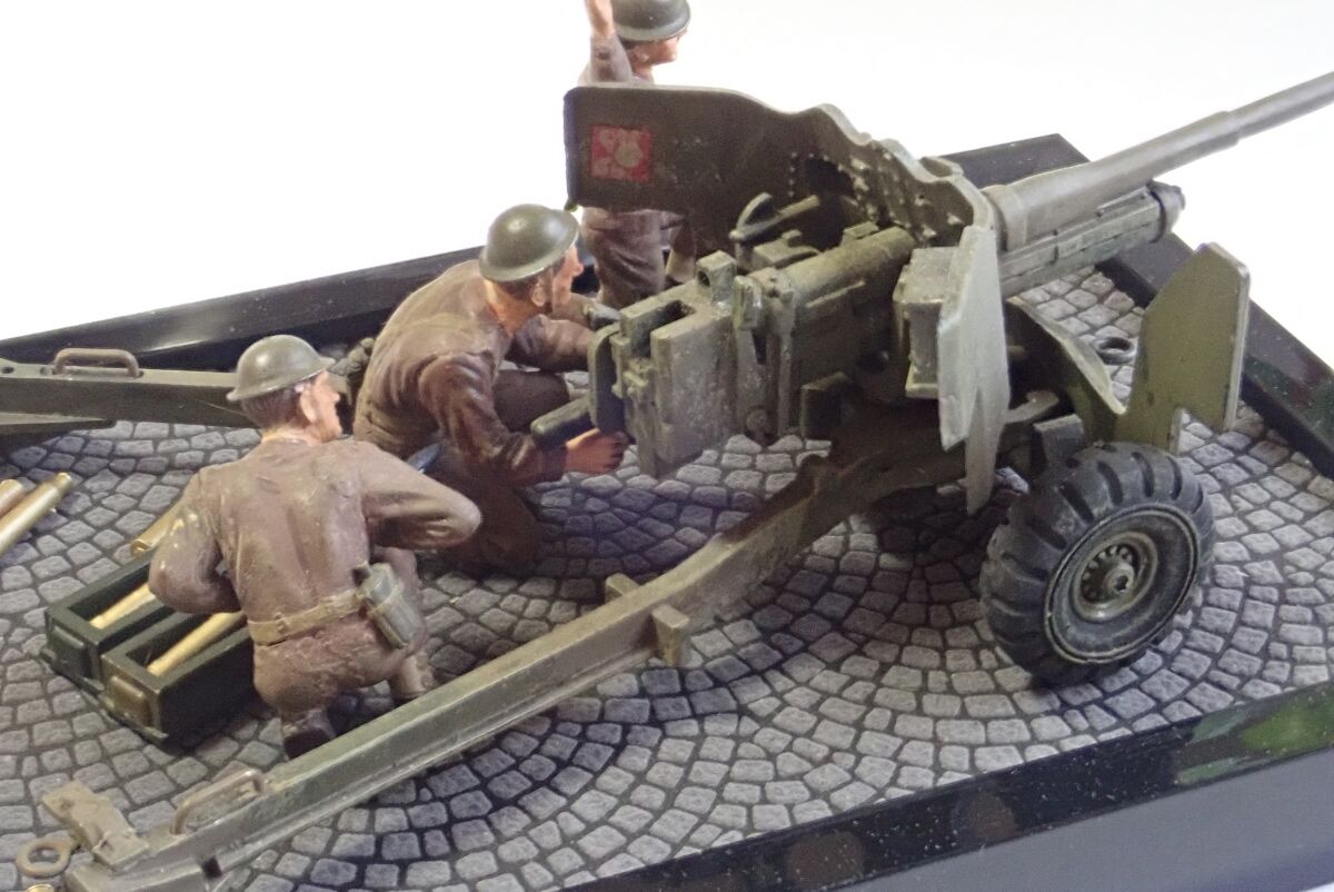 ◉6ポンド砲(TAMIYA 1/35 MM5)1971年製作&レストア。2022年に ◉6ポンド砲(TAMIYA 1/35 MM5)1971年製作&レストア。2022年に