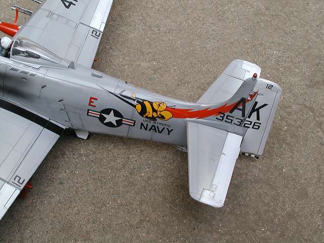 ◉A-1H スカイレイダー（MONOGRAM 1/48）2007年1月完成 : T.M.のプラモ