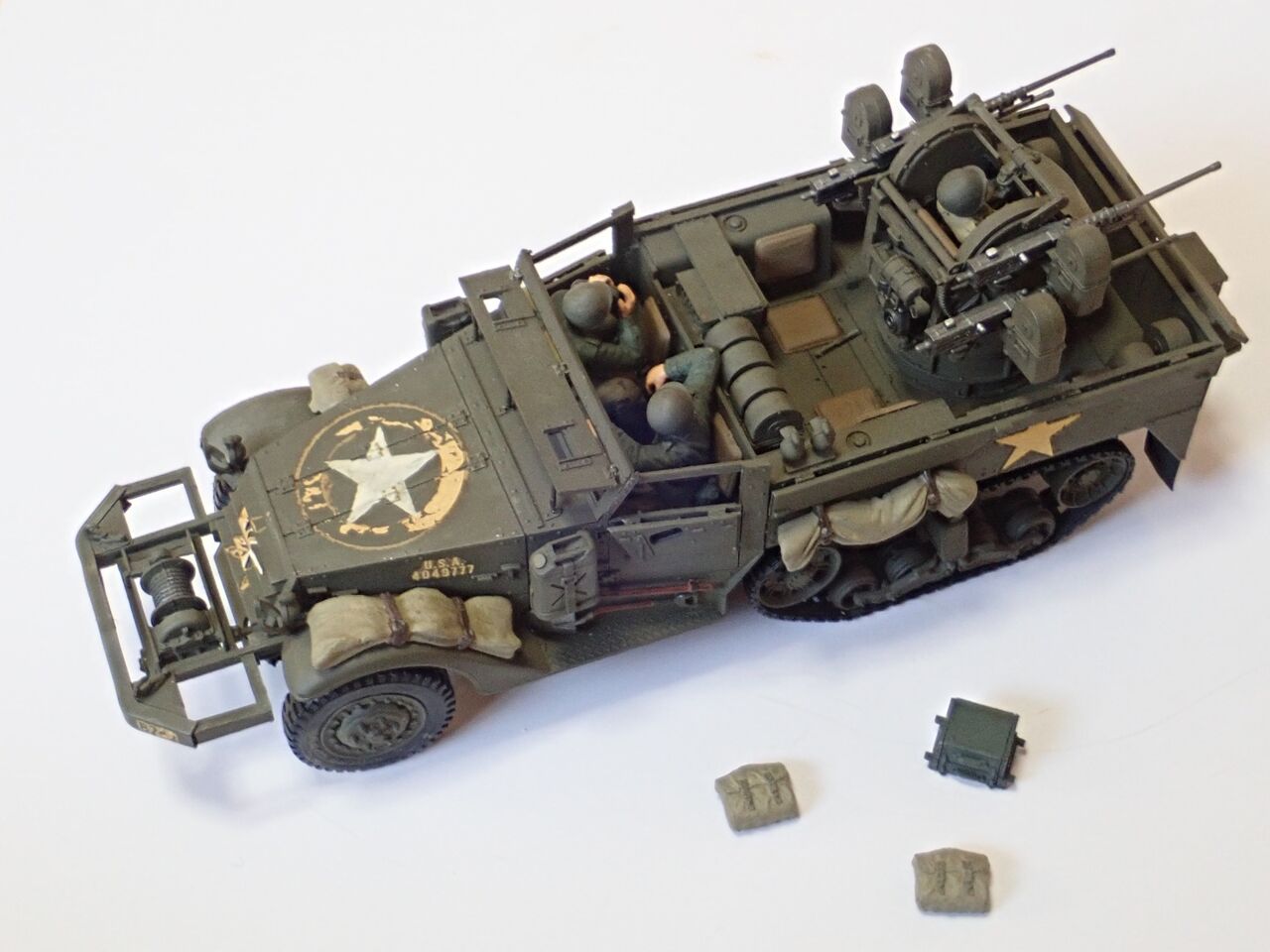 ▶︎M16スカイクリーナー（TAMIYA 1/35 MM81） のレストアをし