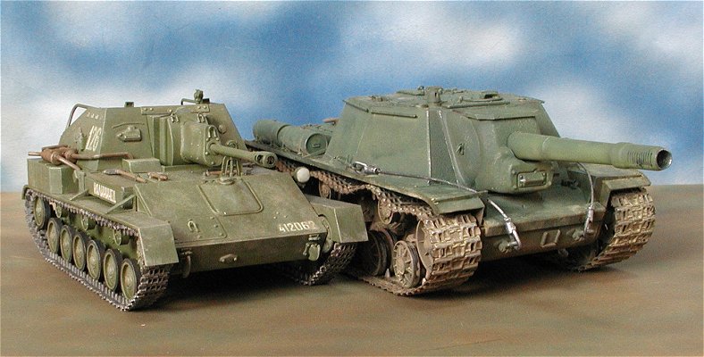 ◉SU152（EASTERN EXPRESS 1/35）2003年11月完成 : T.M.のプラモMUSEUM