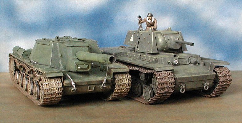 ◉SU152（EASTERN EXPRESS 1/35）2003年11月完成 : T.M.のプラモMUSEUM