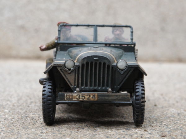 ◉GAZ67B（TAMIYA 1/35 MM21）1973年製作 : T.M.のプラモMUSEUM