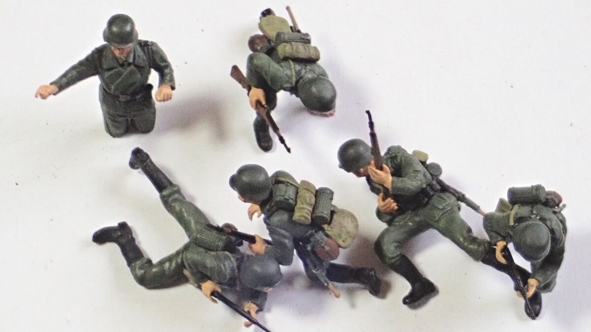 ▶︎ドイツ歩兵進撃セット（TAMIYA 1/35 MM61） 製作工程 : T.M.の