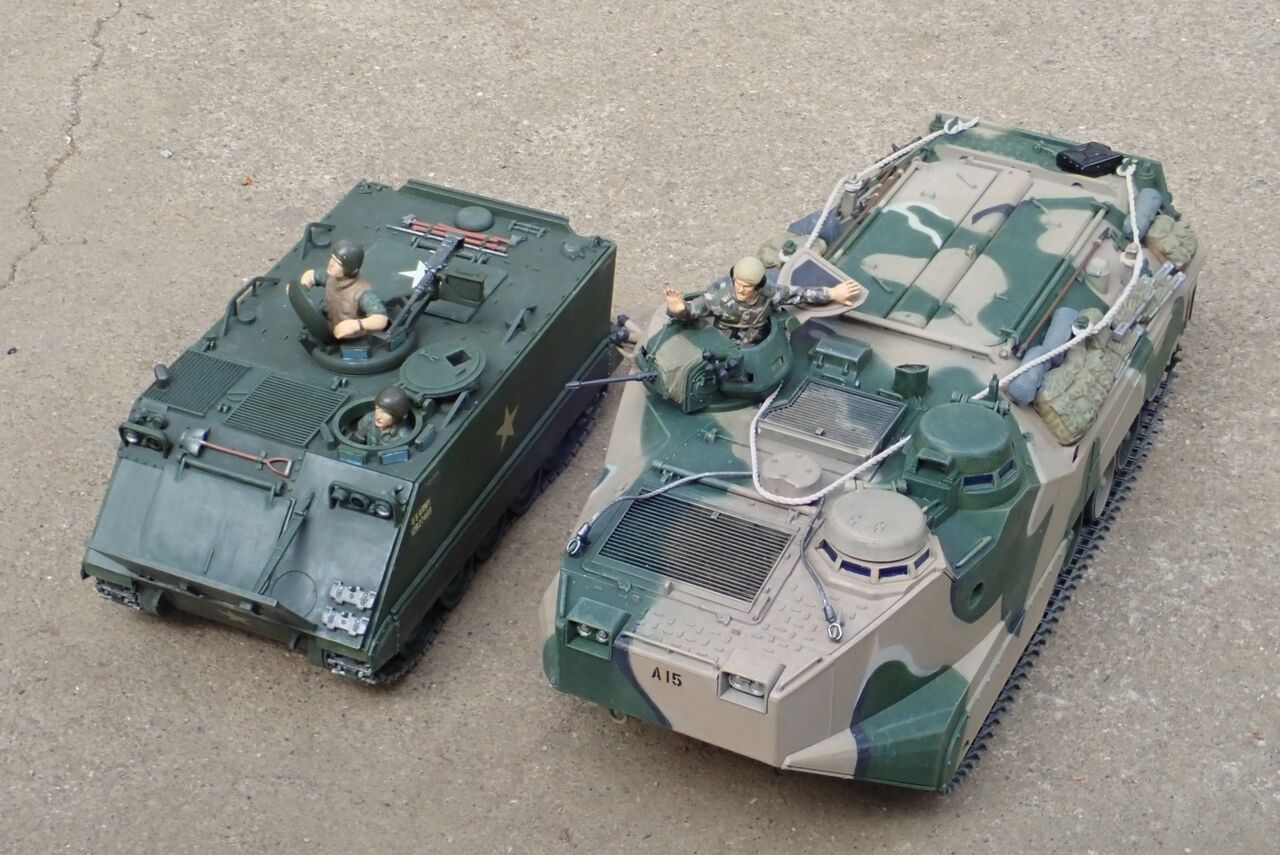 ◉水陸両用兵車 LVTP7A1 シードラゴン（TAMIYA 1/35 MM136