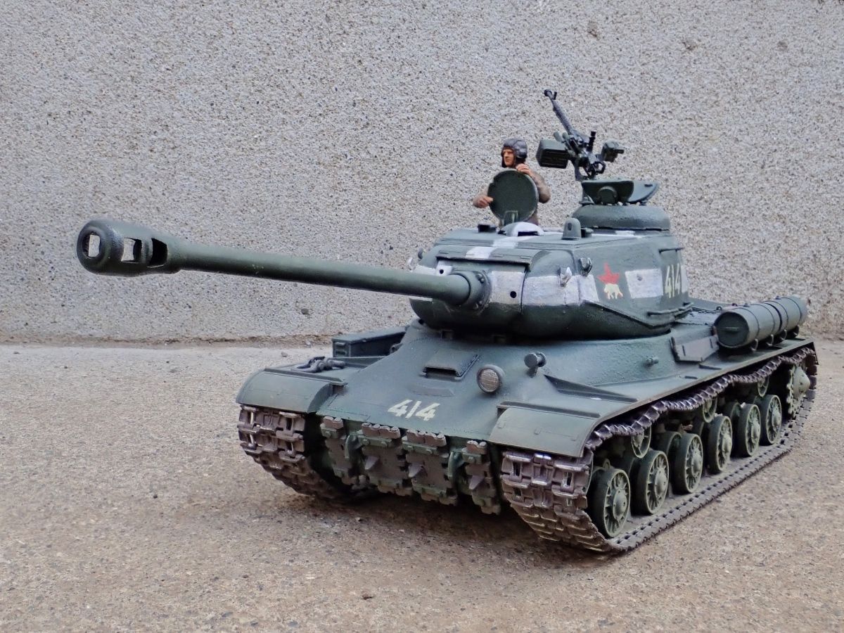 ◉JS2m(DRAGON 1/35)1990年代末に製作&レストア : T.M.の ◉JS2m(DRAGON 1/35)1990年代末に製作&レストア : T.M.の