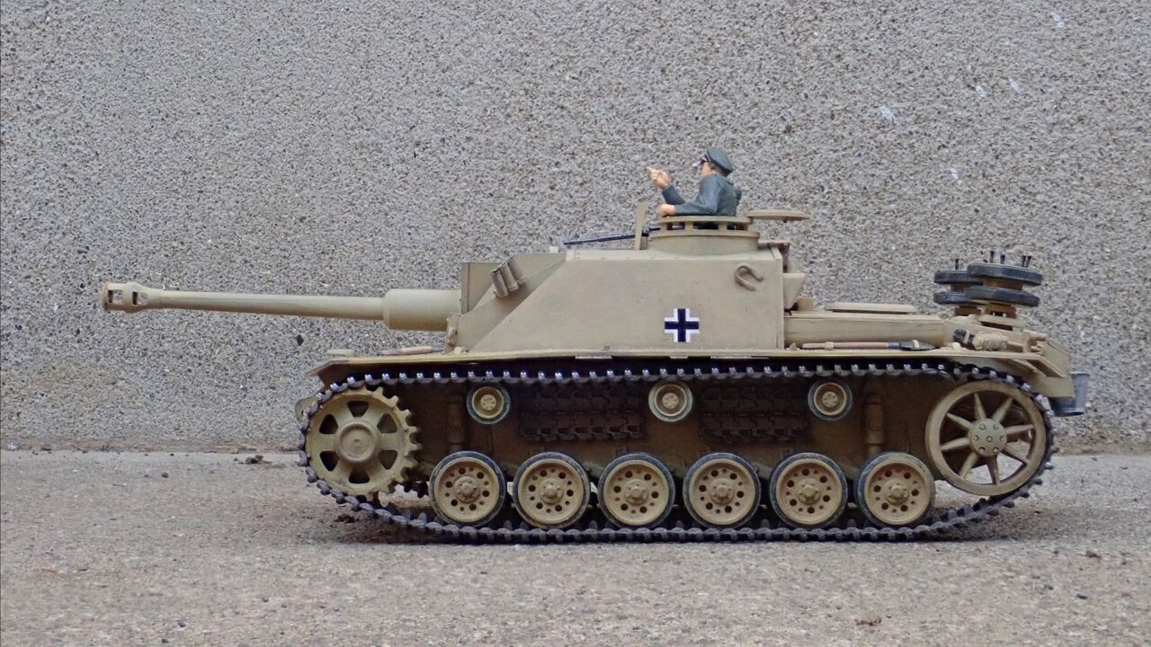◉3号突撃砲G型(TAMIYA 1/35 MM14)1972年に製作・2024年1月 ◉3号突撃砲G型(TAMIYA 1/35 MM14)1972年に製作・2024年1月