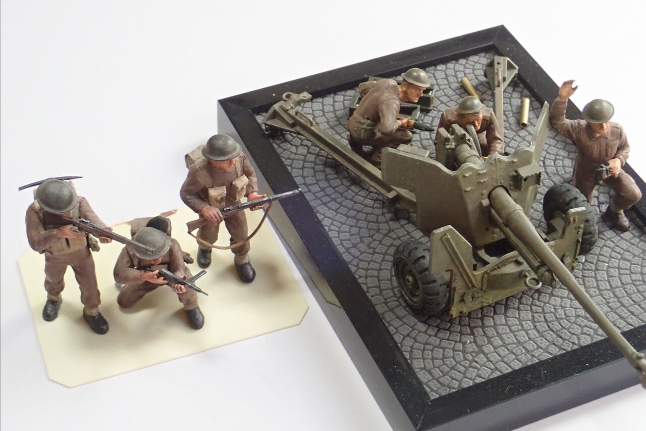 ◉ベッドフォードQL ガンポーティー（ITALERI /TOMY/ MAX）1980年代に