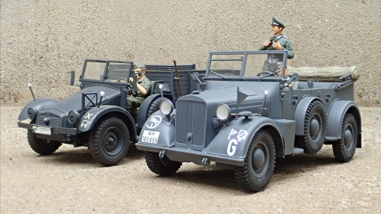 ◉ホルヒKfz.15 （TAMIYA/ITALAEREI 1/35） 2024年4月30日完成・5月8日