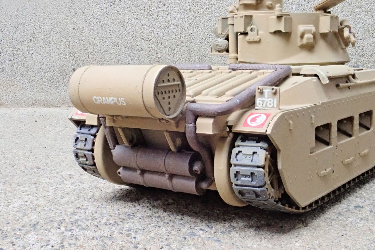 ◉マチルダ Mk.II（TAMIYA 1/35 MM24）1973年に組立・塗装 2023