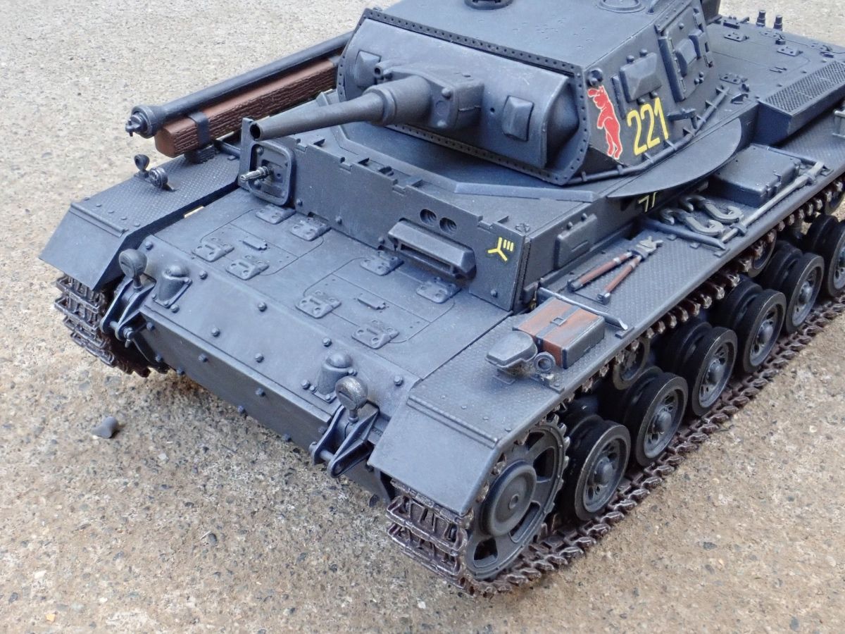 ◉3号H型潜水型（DRAGON 1/35）1996年に製作 : T.M.のプラモMUSEUM
