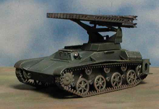 PLAST Aero BM-8-24ロケットキャリア 海外プラモデル ◉BM-8-24（AEROPLAST 1/35）2002年6月完成 : T.M.のプラモMUSEUM