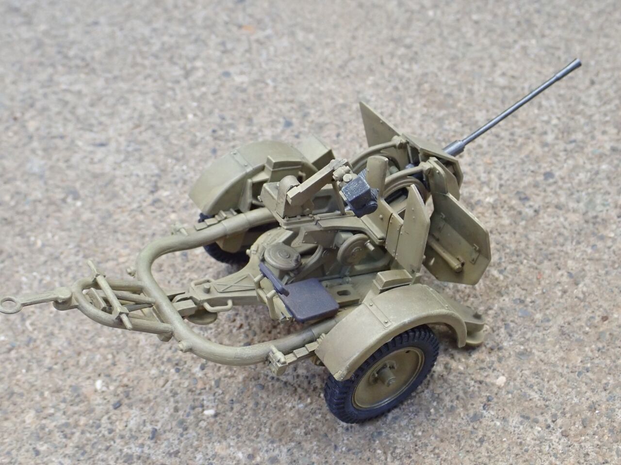 ◉20mm対空機関砲FLAK38 (TAMIYA 1/35 MM102)1999年以前に製作 ◉20mm対空機関砲FLAK38 (TAMIYA 1/35 MM102)1999年以前に製作