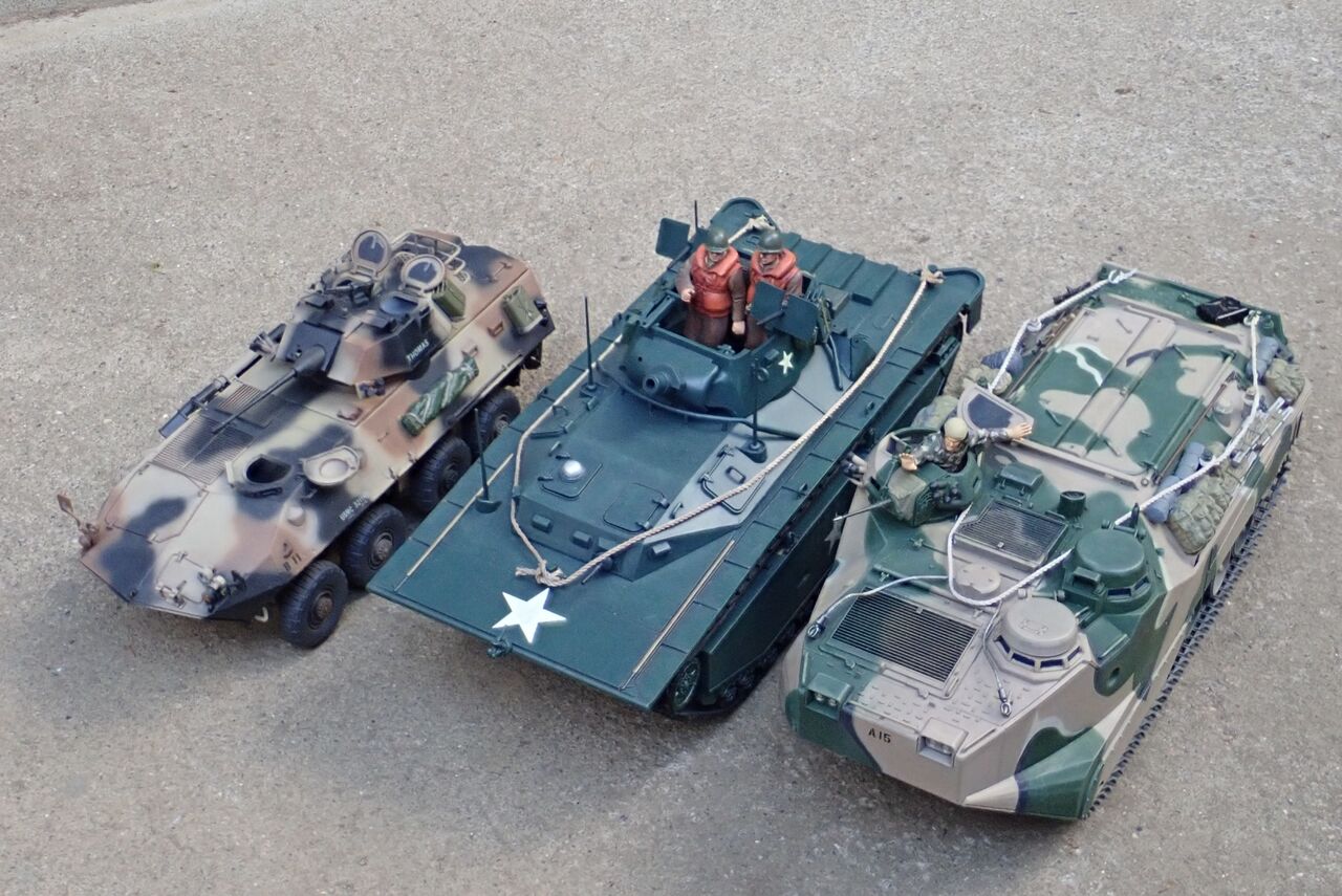 ◉水陸両用兵車 LVTP7A1 シードラゴン（TAMIYA 1/35 MM136