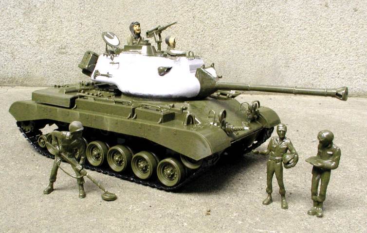 ◉M47パットン（REVELL/RENWAL 1/32）2005年4月完成 : T.M.のプラモMUSEUM
