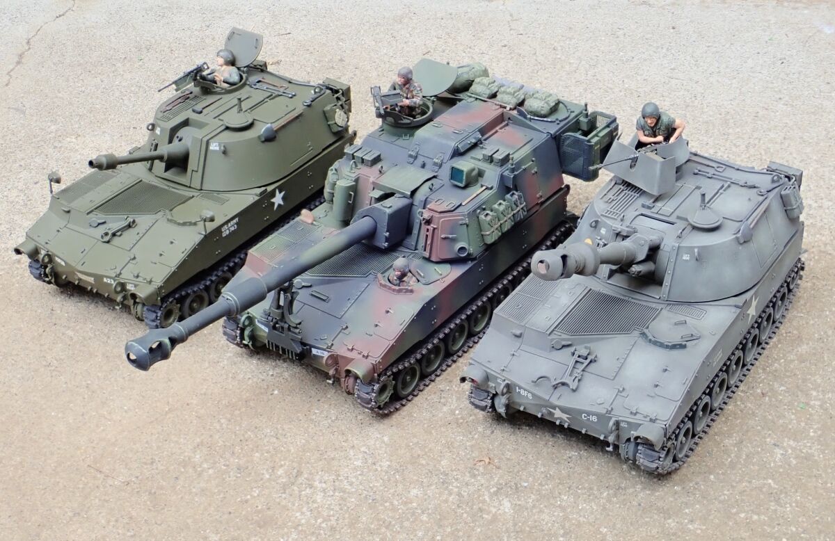 ◉M109自走砲 ベトナム戦争(TAMIYA/ITALERI)2021年12月完成 ◉M109自走砲 ベトナム戦争(TAMIYA/ITALERI)2021年12月完成