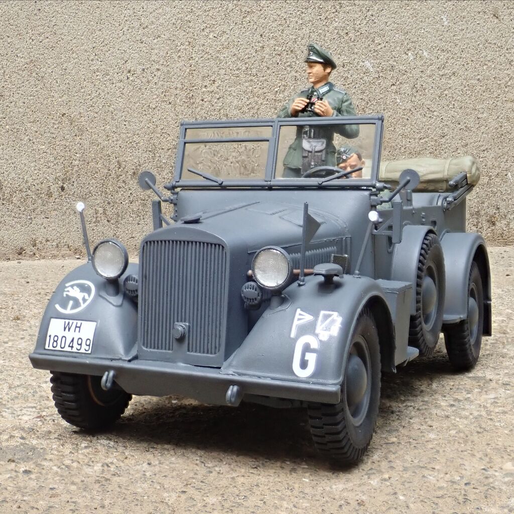 ◉ホルヒKfz.15 （TAMIYA/ITALAEREI 1/35） 2024年4月30日完成・5月8日