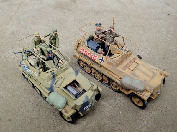 ◉sdkfz.250/3 グライフ（TAMIYA 1/35 MM113）～1979年に製作