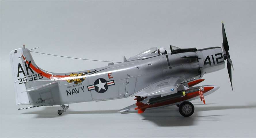 ◉A-1H スカイレイダー（MONOGRAM 1/48）2007年1月完成 : T.M.の