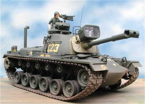 ◉M48A3パットン（TAMIYA 1/35 MM120）～1999年に製作 : T.M.の