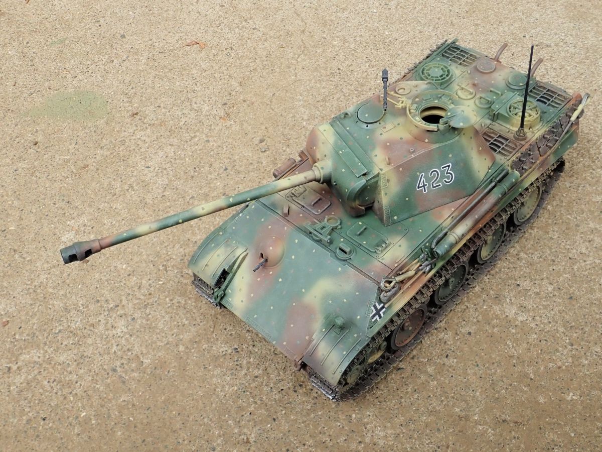 ◉パンターG後期型(NICHIMO 1/35)2018年1月完成 : T.M.の ◉パンターG後期型(NICHIMO 1/35)2018年1月完成 : T.M.の
