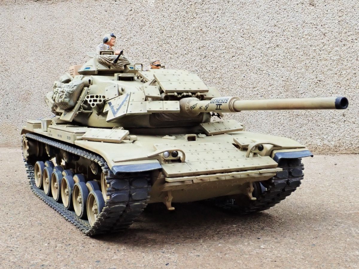 ◉M60A1リアクティブアーマー（TAMIYA 1/35 MM157）2018年2月