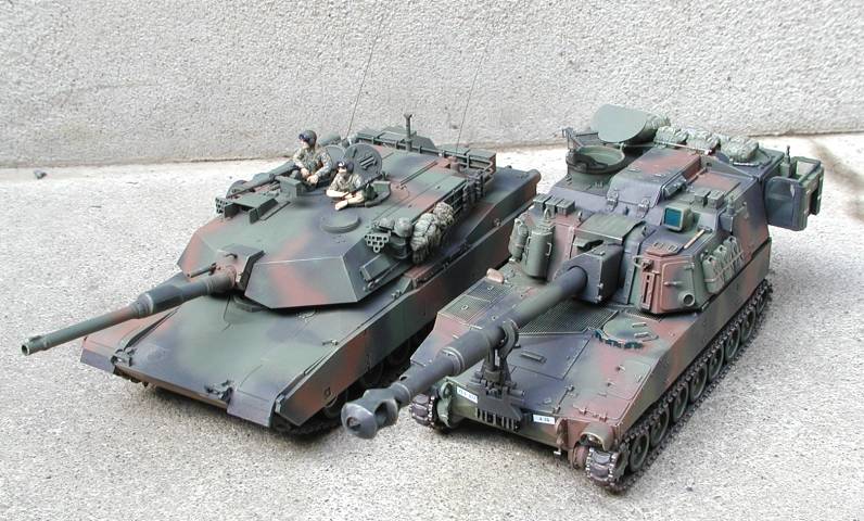 ◉M109A6 パラディン（ITALERI 1/35）2004年8月完成 : T.M.の