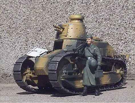 ◉ルノー FT17 37mm砲搭載型（RPM 1/35）2001年3月完成 : T.M.のプラモ