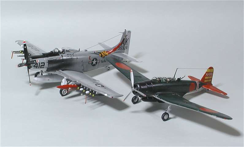 ◉A-1H スカイレイダー（MONOGRAM 1/48）2007年1月完成 : T.M.の
