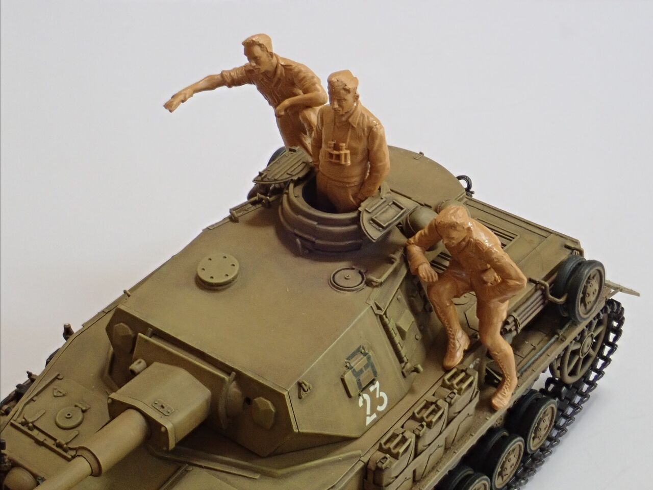 ◉4号戦車F2型（ITALERI 1/35）2001年8月完成、 2026年4月にMASTER BOX