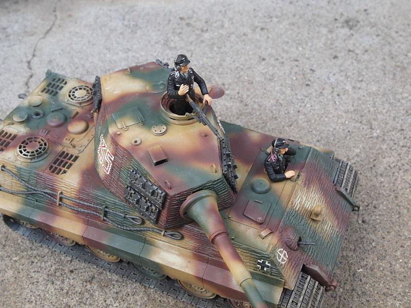 ◉キングタイガー(TAMIYA 1/35 MM57)1980年代に製作&レストア : T.M. ◉キングタイガー(TAMIYA 1/35 MM57)1980年代に製作&レストア : T.M.