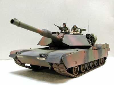 ◉M1A1 ビッグガンエイブラムス（TAMIYA 1/35 MM156）2001年5月
