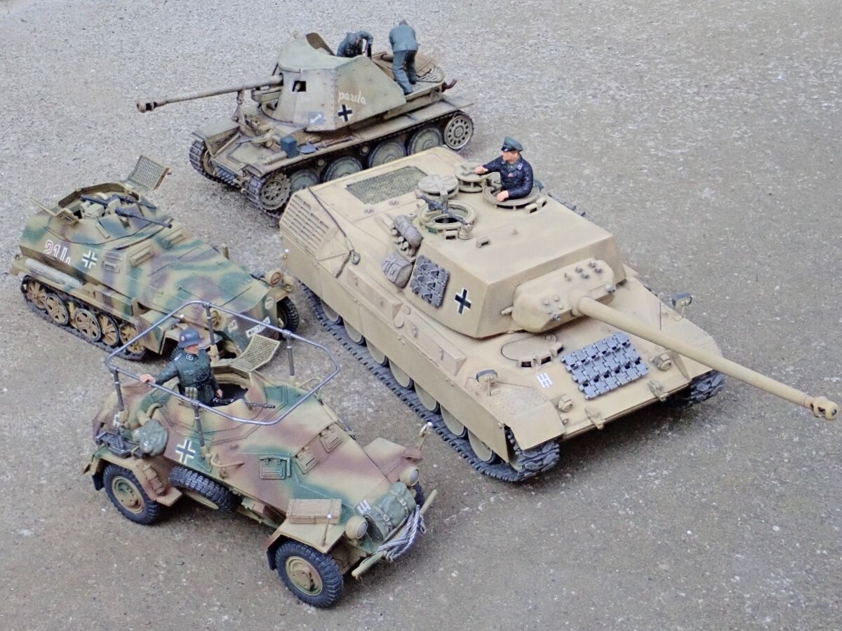 T M のプラモmuseum 独 4輪装甲車