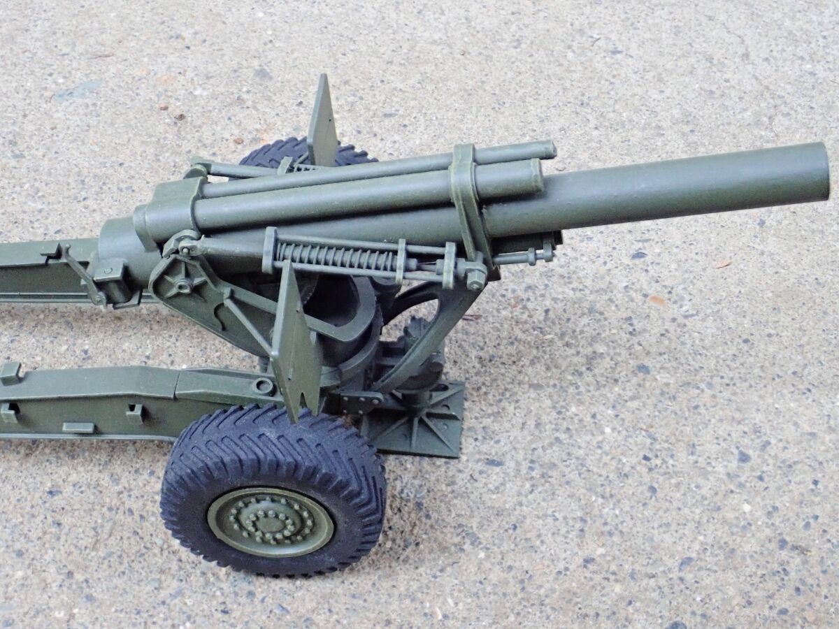 ◉M1 155mm榴弾砲 (MAX 1/35) 1975年に制作（実物写真あり） : T.M.の