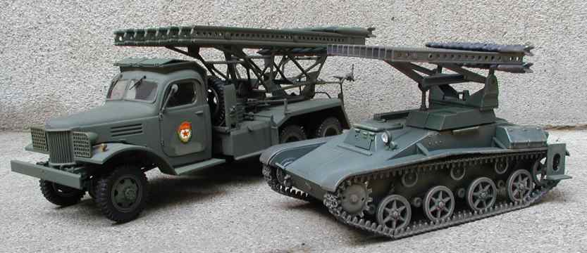 ◉BM-8-24(AEROPLAST 1/35)2002年6月完成 : T.M.のプラモMUSEUM ◉BM-8-24(AEROPLAST 1/35)2002年6月完成 : T.M.のプラモMUSEUM
