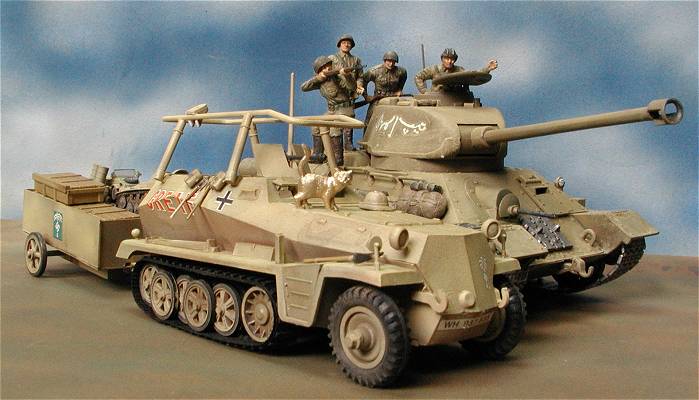 ◉sdkfz250/3 グライフ（DOYUSHA/MIDORI 1/40）2003年11月完成