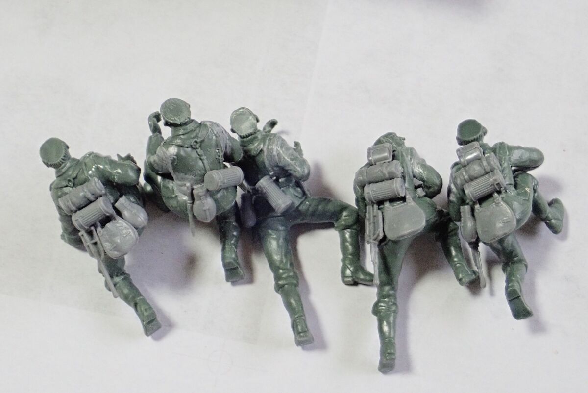 ▶︎ドイツ歩兵進撃セット（TAMIYA 1/35 MM61） 製作工程 : T.M.の