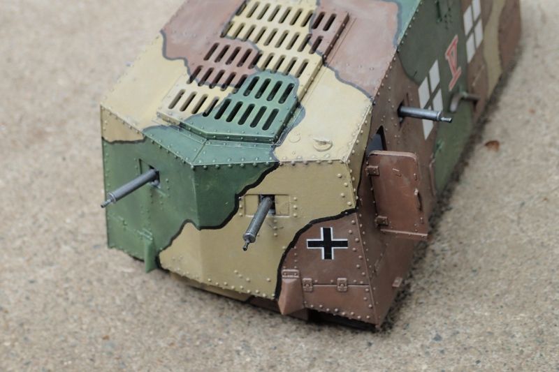 ◉A7V(TAURO 1/35)2016年11月完成 : T.M.のプラモMUSEUM ◉A7V(TAURO 1/35)2016年11月完成 : T.M.のプラモMUSEUM