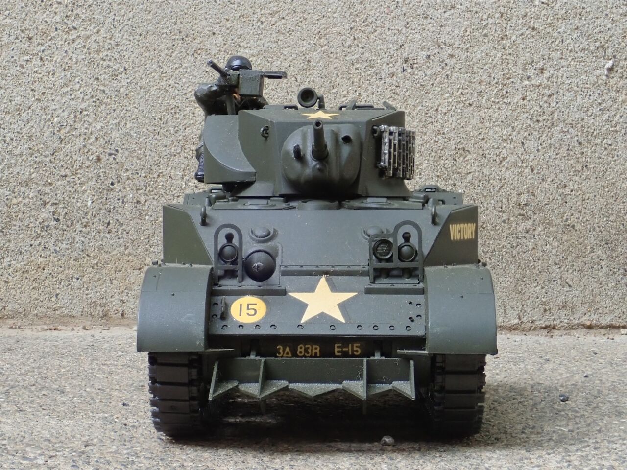 アメリカ軽戦車 M3スチュアート 後期型 (プラモデル) - ホビー
