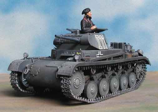 ◉2号戦車c型（ALAN 1/35）2002年1月完成 : T.M.のプラモMUSEUM