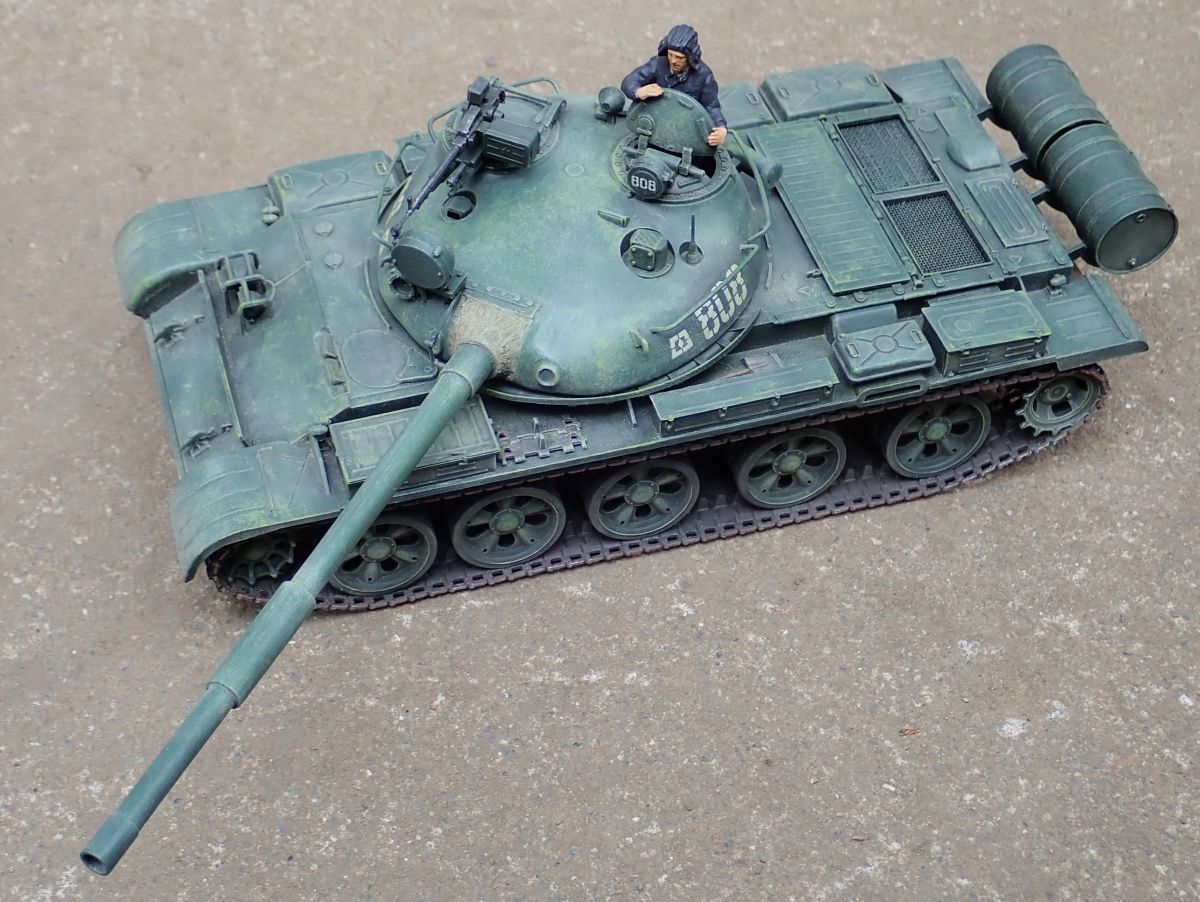 ◉T-62A（TAMIYA 1/35 MM108）1979年製作＆レストア : T.M.の