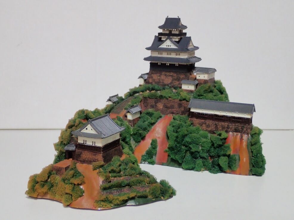 ◉岐阜城（AIHARA 1/350） 1970年製作・2024年2月レストア : T.M.の